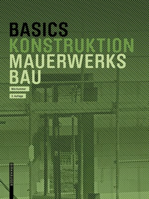 cover image of Basics Mauerwerksbau